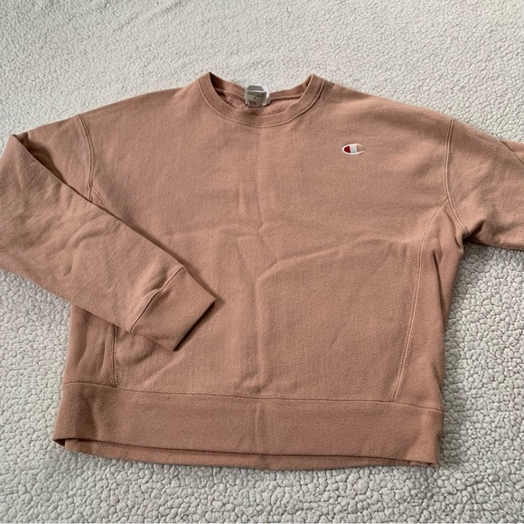 Champion Light Pink Crewneck - Picture 1 of 8